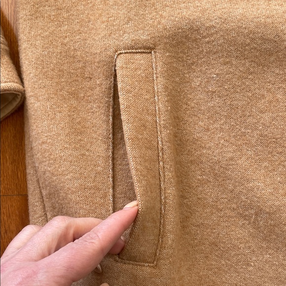 J. Crew Camel Color Wool Button-Up Jacket - Picture 3 of 10